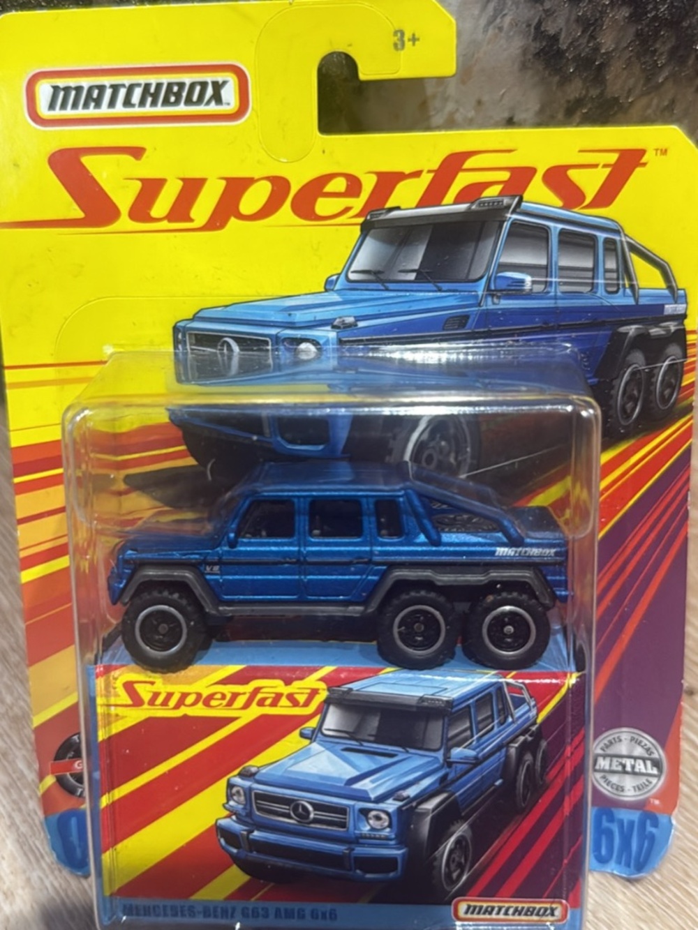 2020 Series 03 Mercedes-Benz G63 AMG 6x6 die-cast toy vehicle